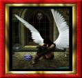 Framed Gothic Angel, Fantasy Art, Photo Manipulation